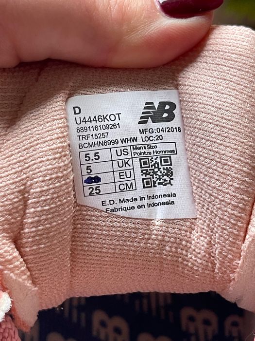 Damskie New Balance 574 Pink Gold • Nowe • 39 Różowe sportowe viral