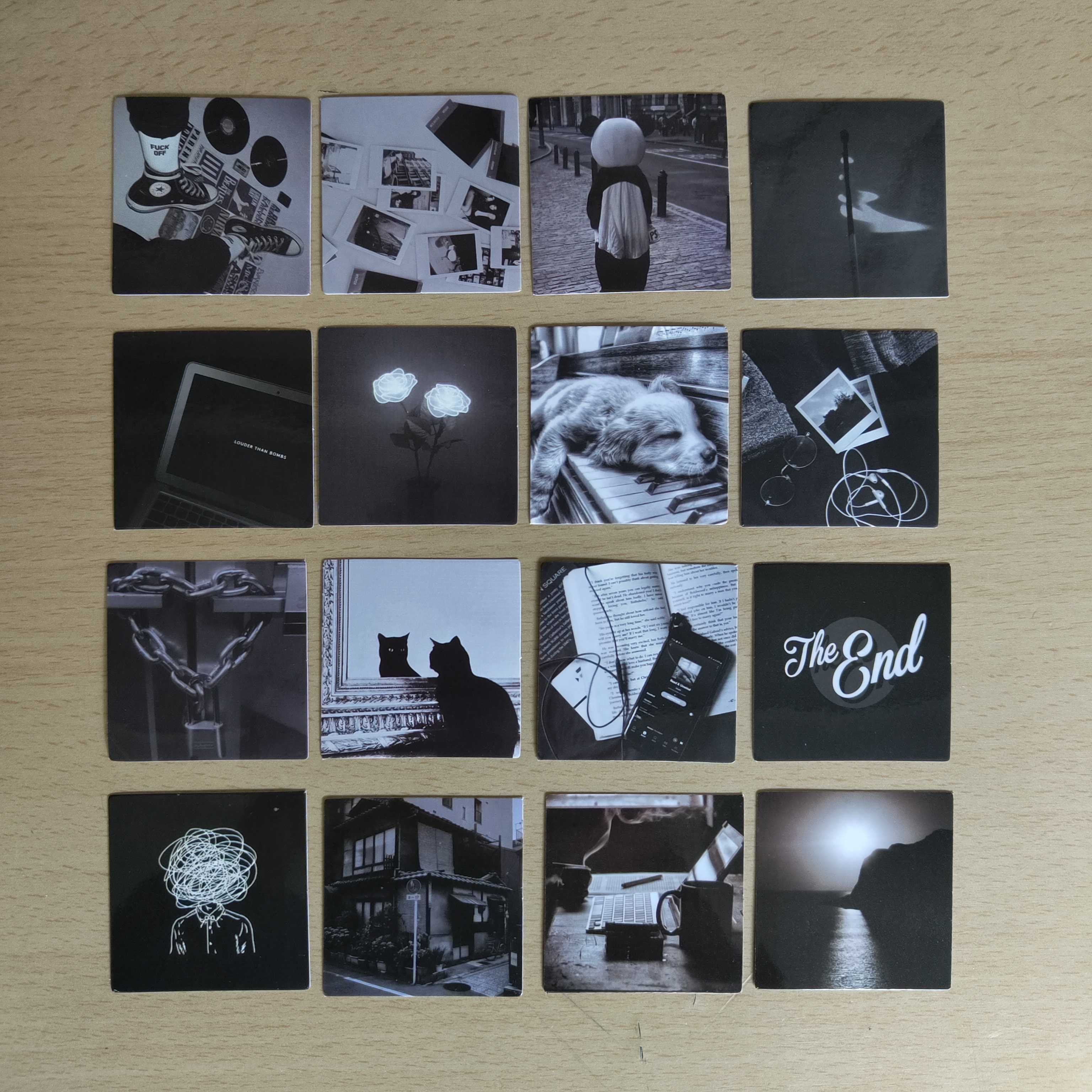 54 Autocolantes Stickers Retrato Vintage