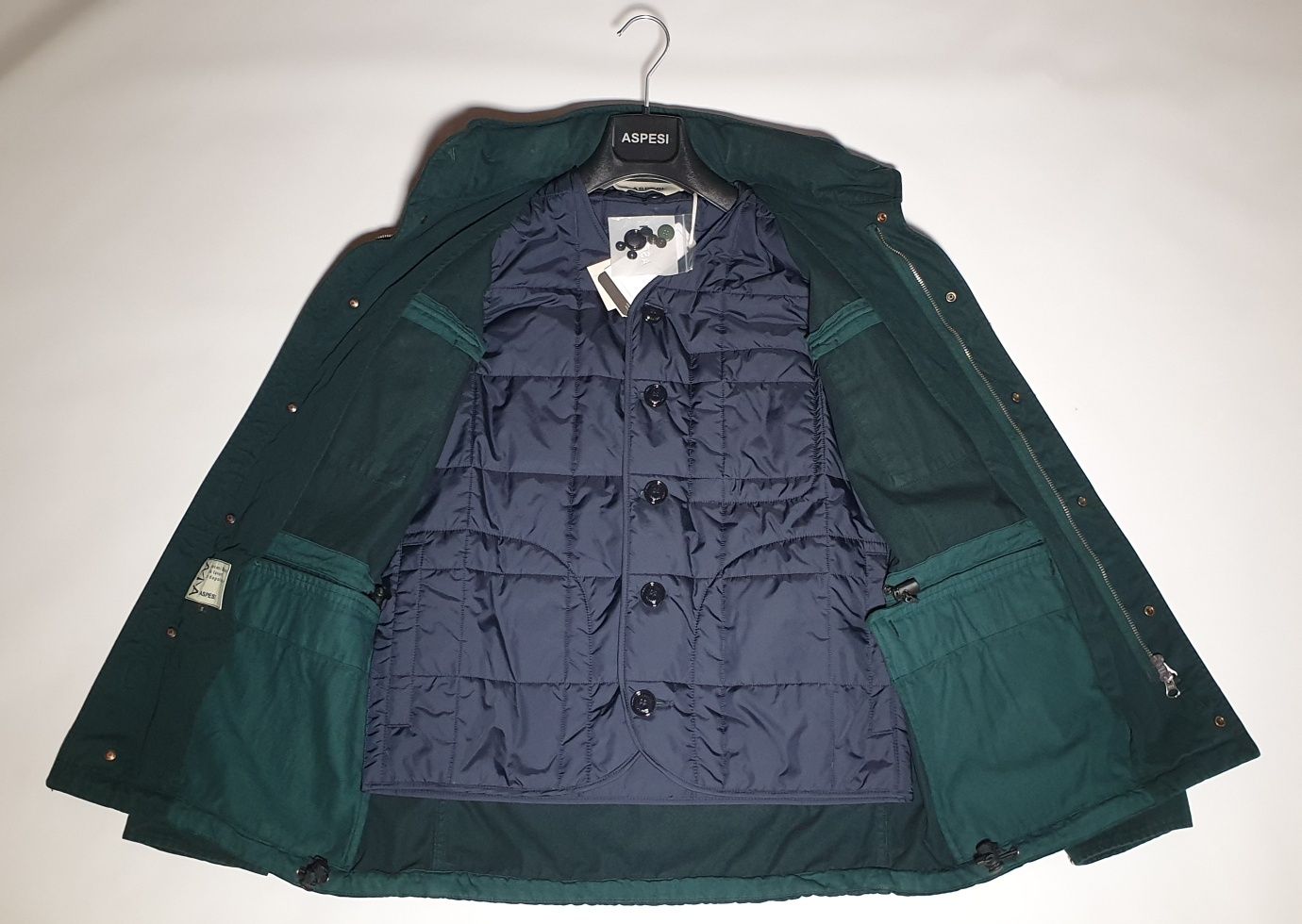 ASPESI M65. Чоловіча куртка Aspesi Minifield Cot Jacket . XS. S.