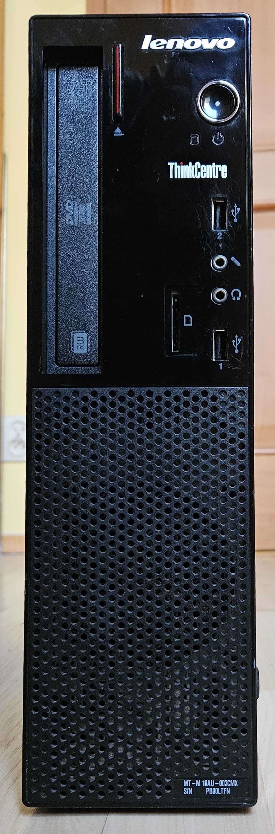 Komputer stacjonarny firmy LENOVO model ThinkCentre E73.