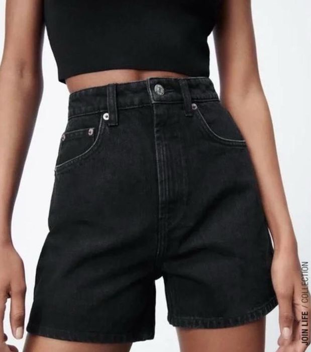 джинсові шорти zara