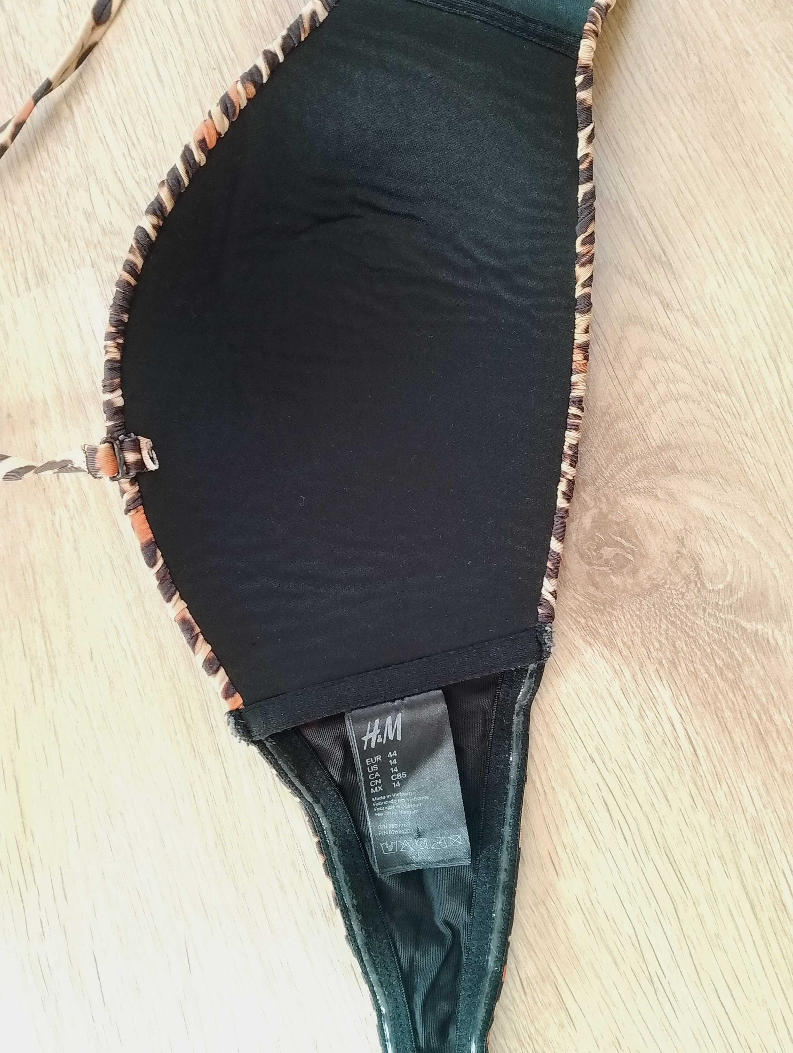 H&M panterka góra stroju kąpielowego stanik biustonosz panterkę 44 XXL