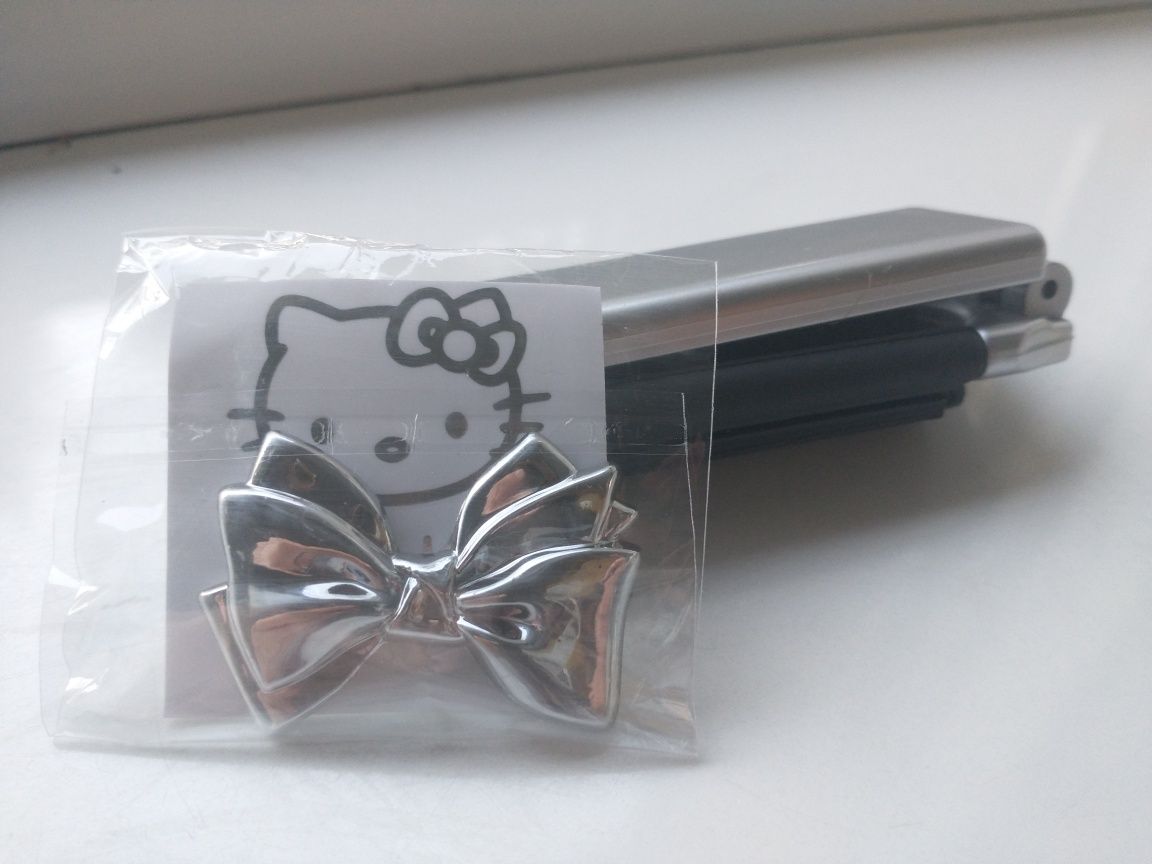Szczotka do włosów do torebki Hello Kitty lusterko