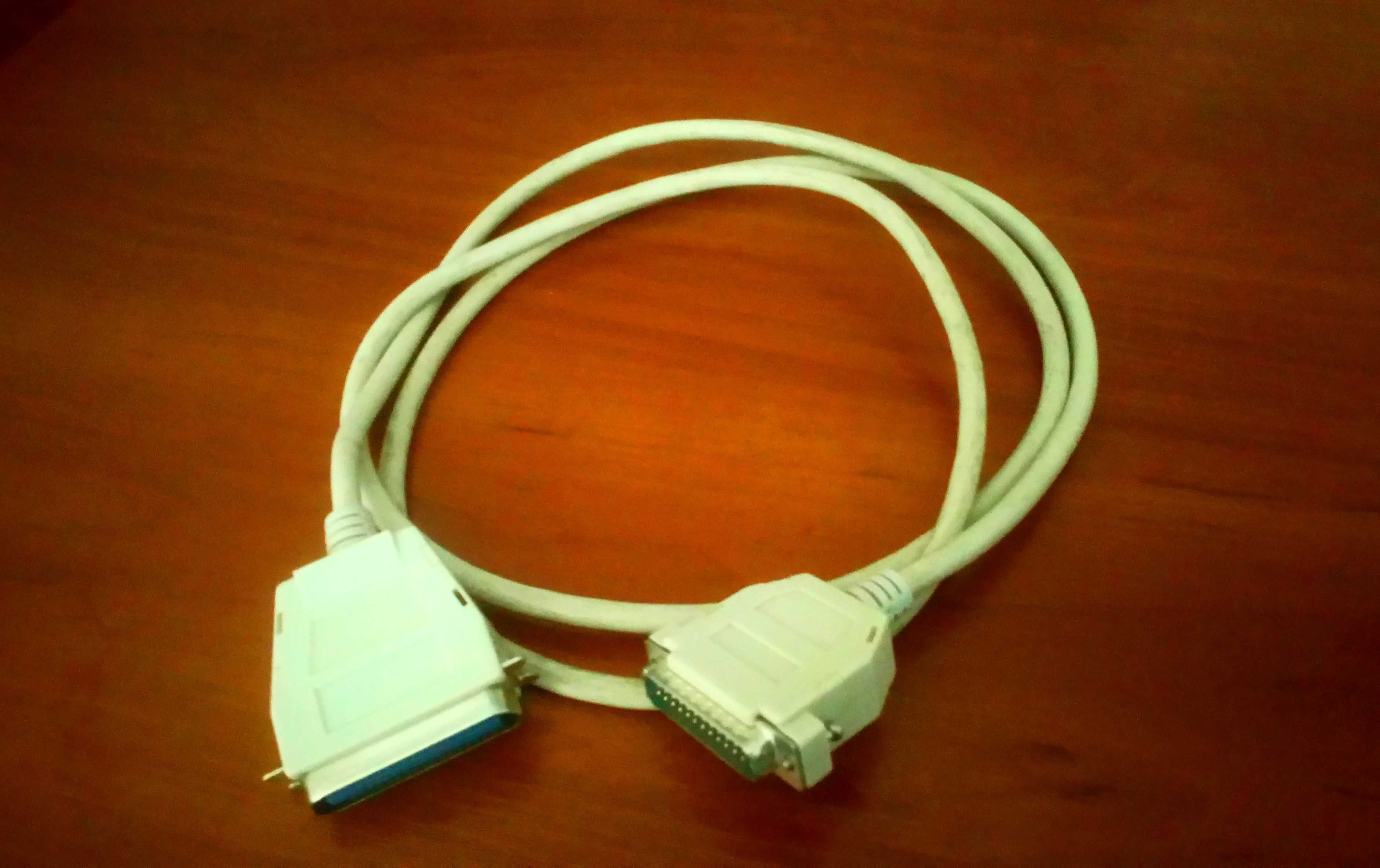 Kabel LPT równoległy do drukarki 25/36 pin
