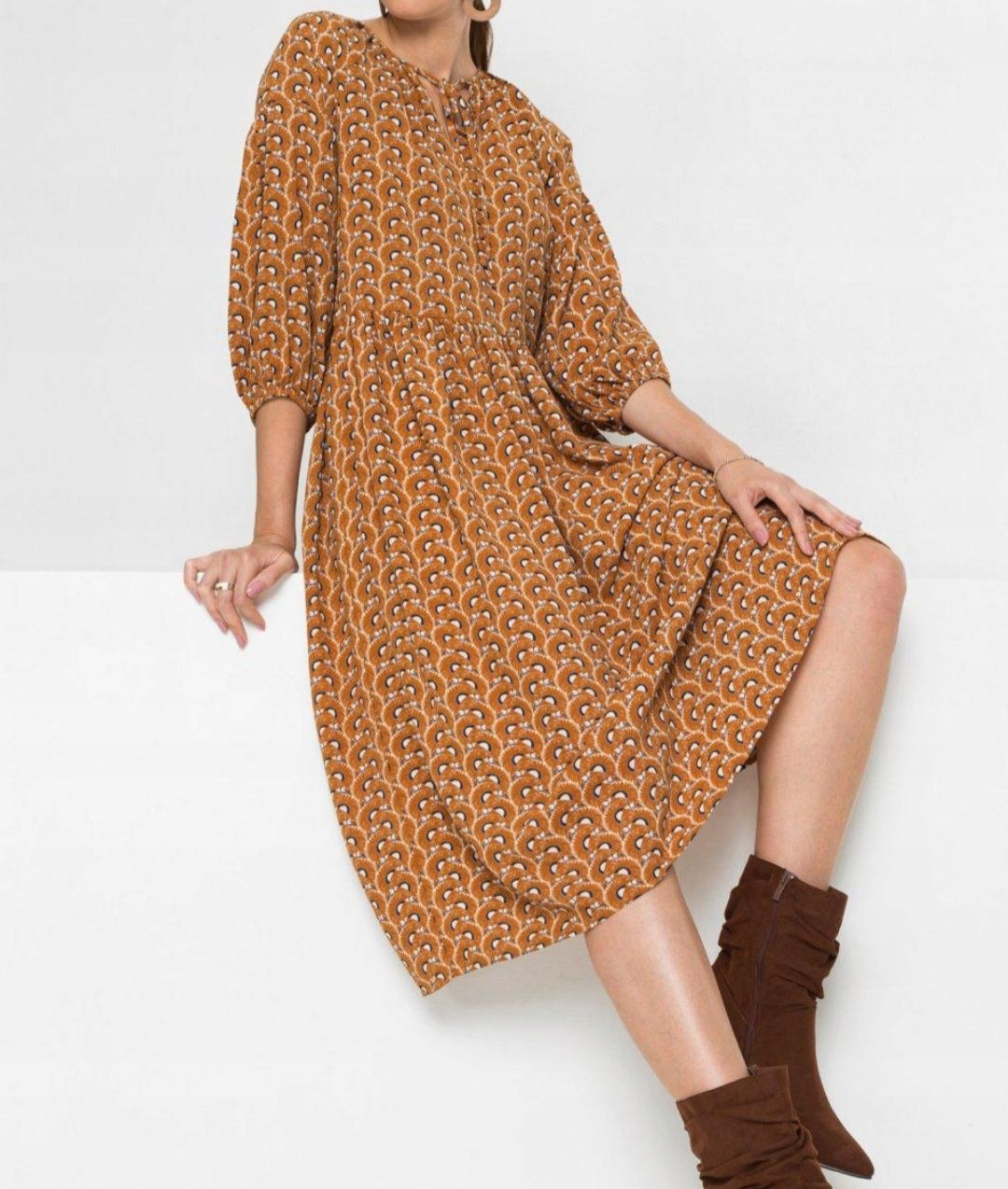 Nowa sukienka boho 50