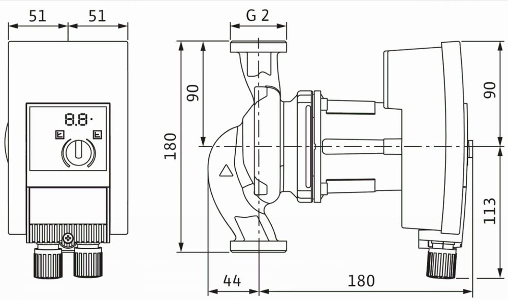 Pompa Wilo Yonos Para HF 30/10