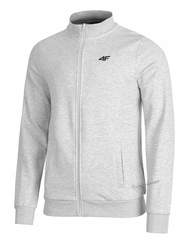 4f Ocieplana Męska Bluza Bomberka Rozpinana Bawełniana / rozm Xxxl 3xl