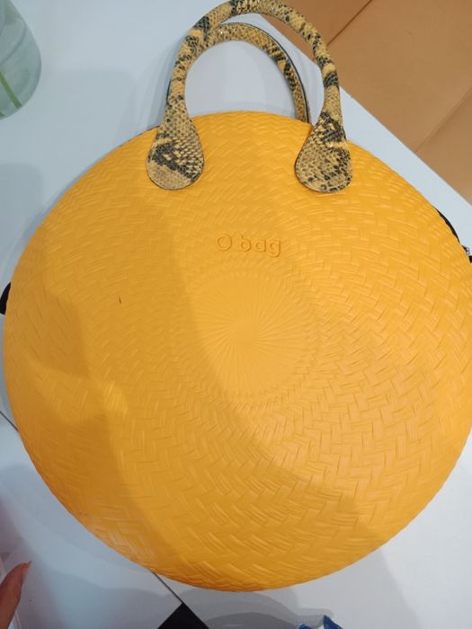 Torebka O BAG twister żółta