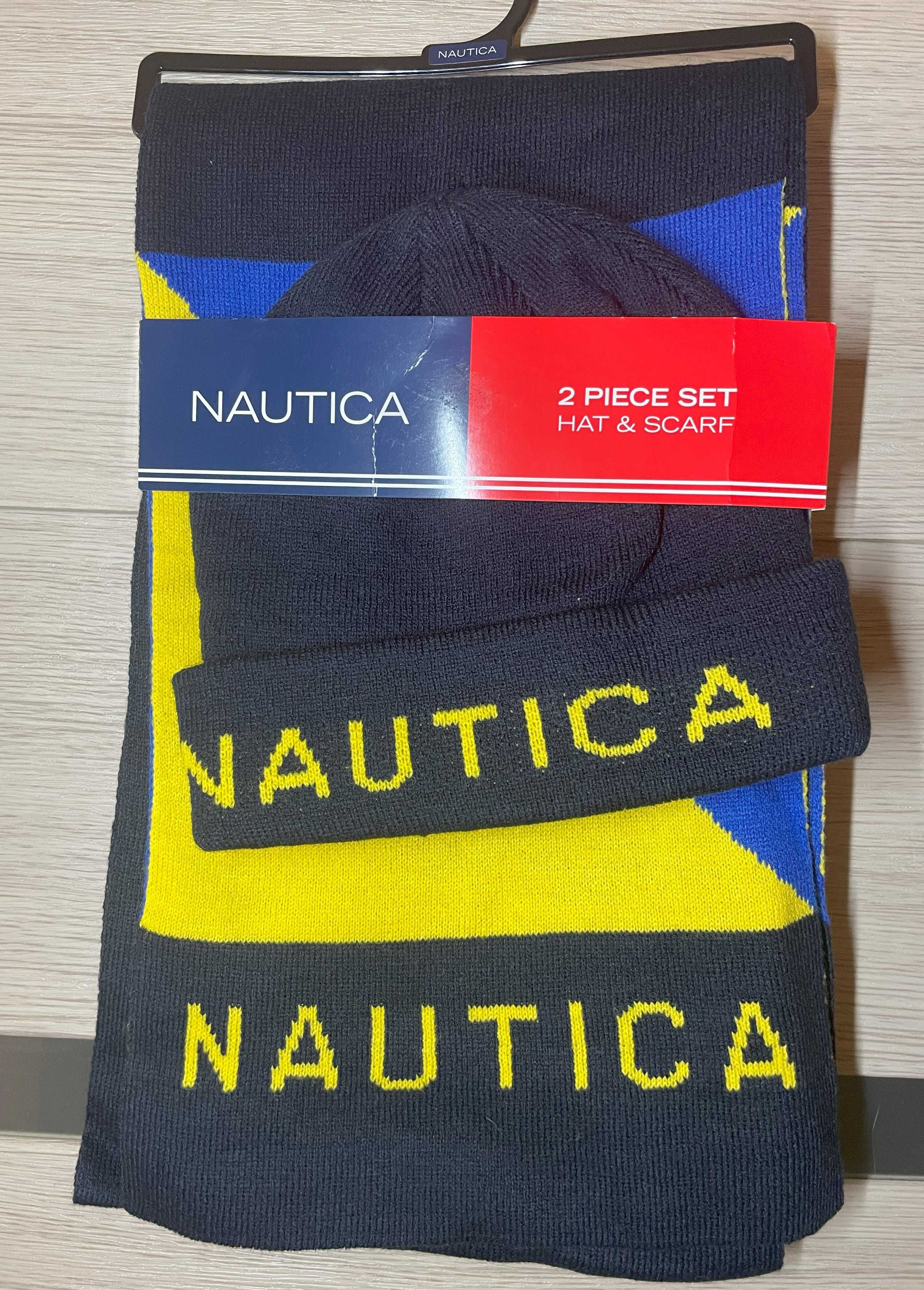 Набор унисекс шарф и шапка Nautica