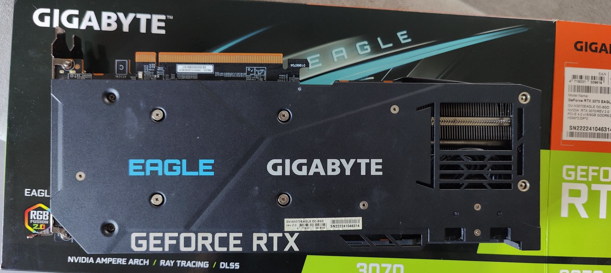 RTX 3070 8GB Gigabyte Eagle OC