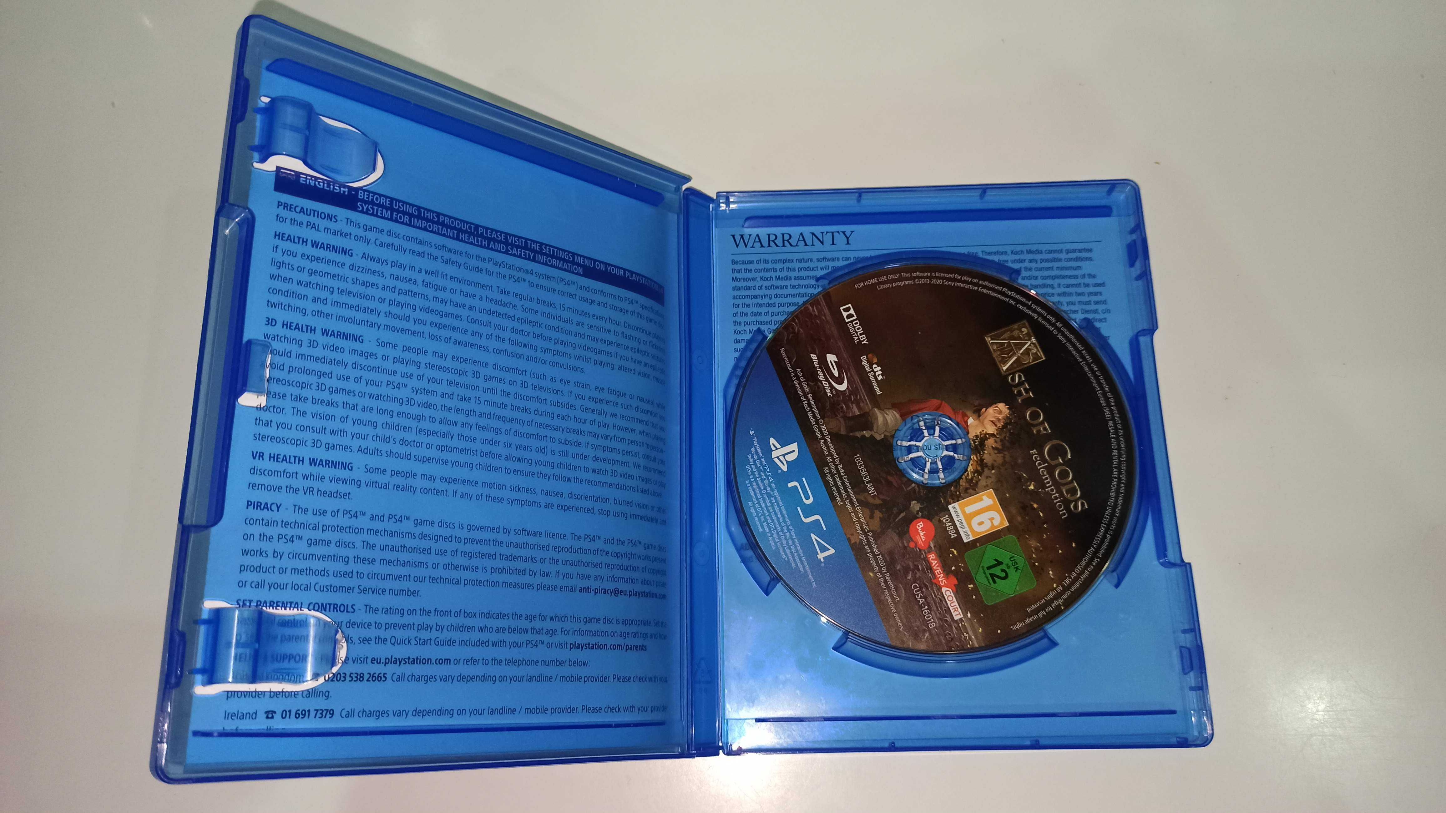 ps4 ASH OF GODS REDEMPTION po polsku turowy RPG STRATE jak banner saga