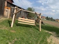 Huśtawka Ogrodowa bardzo Gruba i solidna 2,30 Sosna