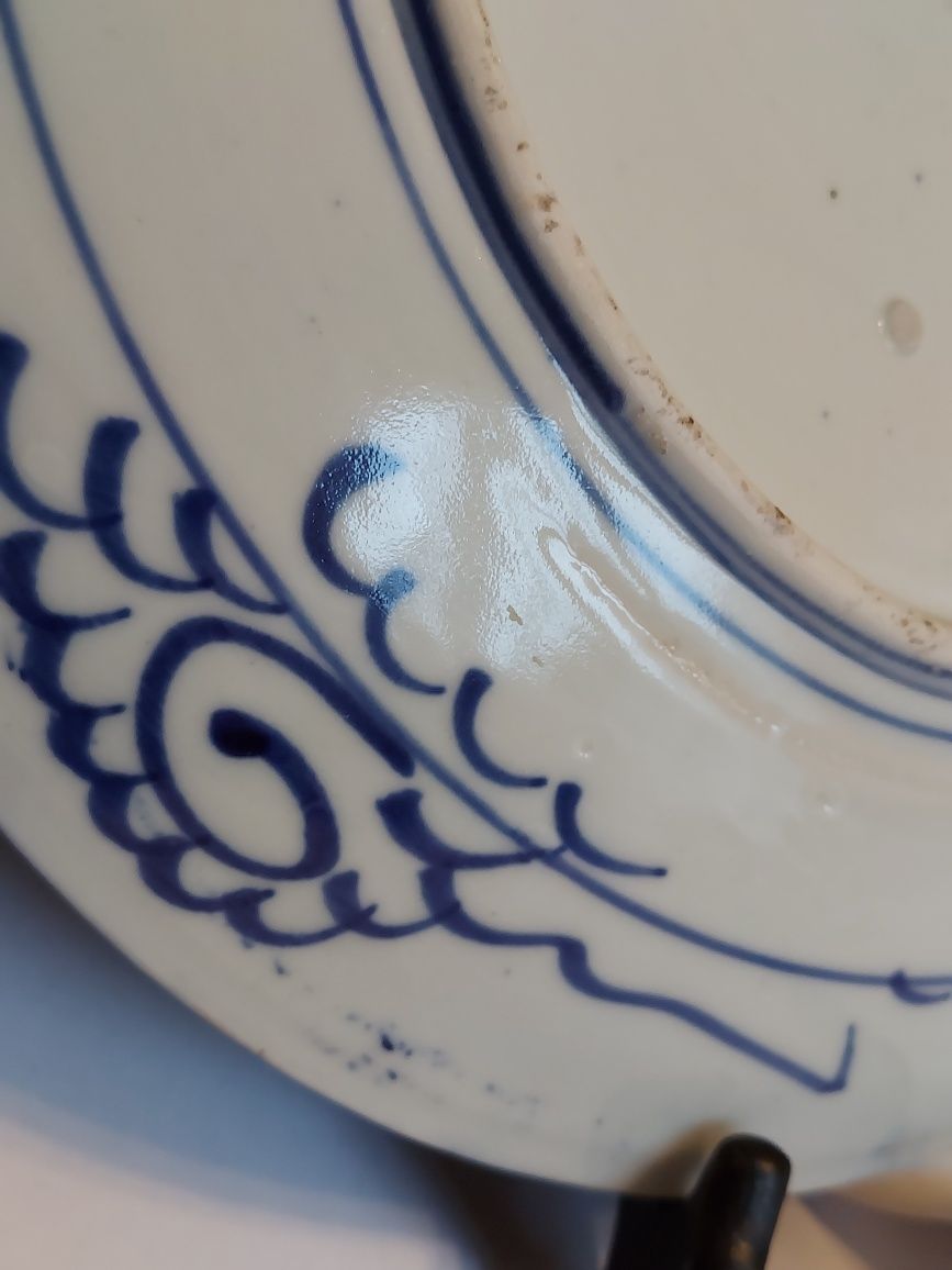 Antyk - Talerz - Japonia Imari -Wear
