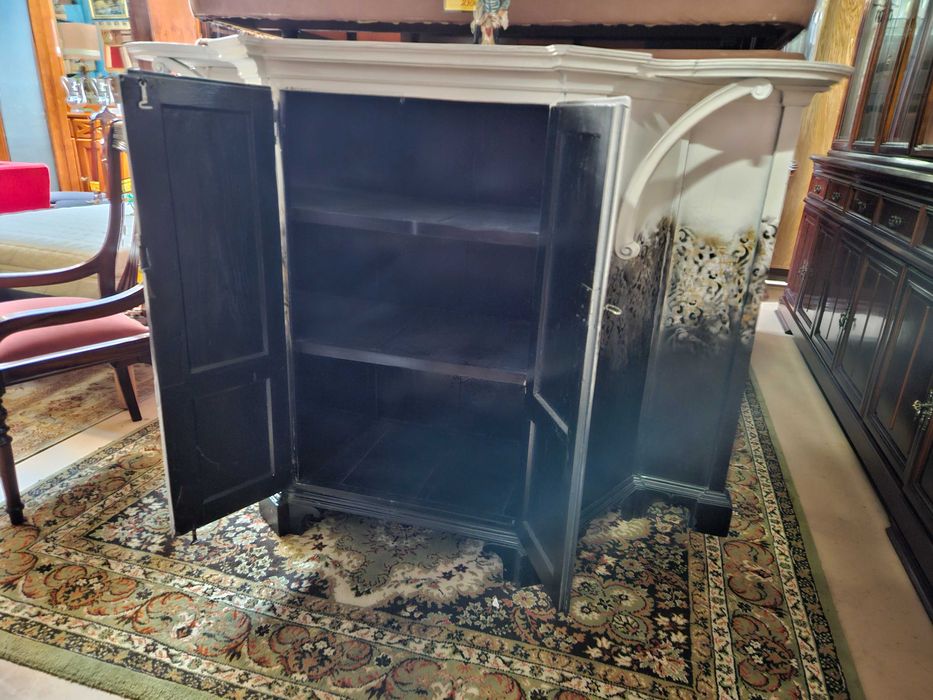 Grande consola antiga customizada - Muito bom estado g