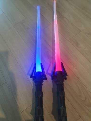 Miecze  świetlne laserowe  Star Wars 2 sztuki