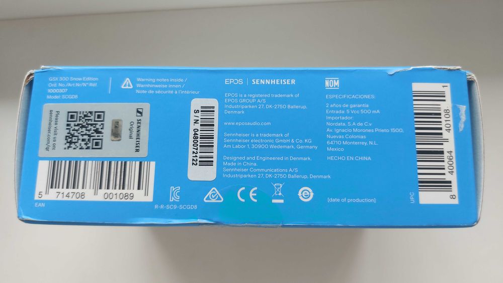 Зовнішня звукова карта EPOS GSX 300