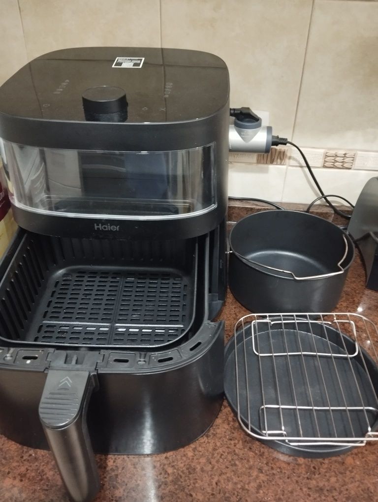 Air Fryer Haier 7 litros como nova