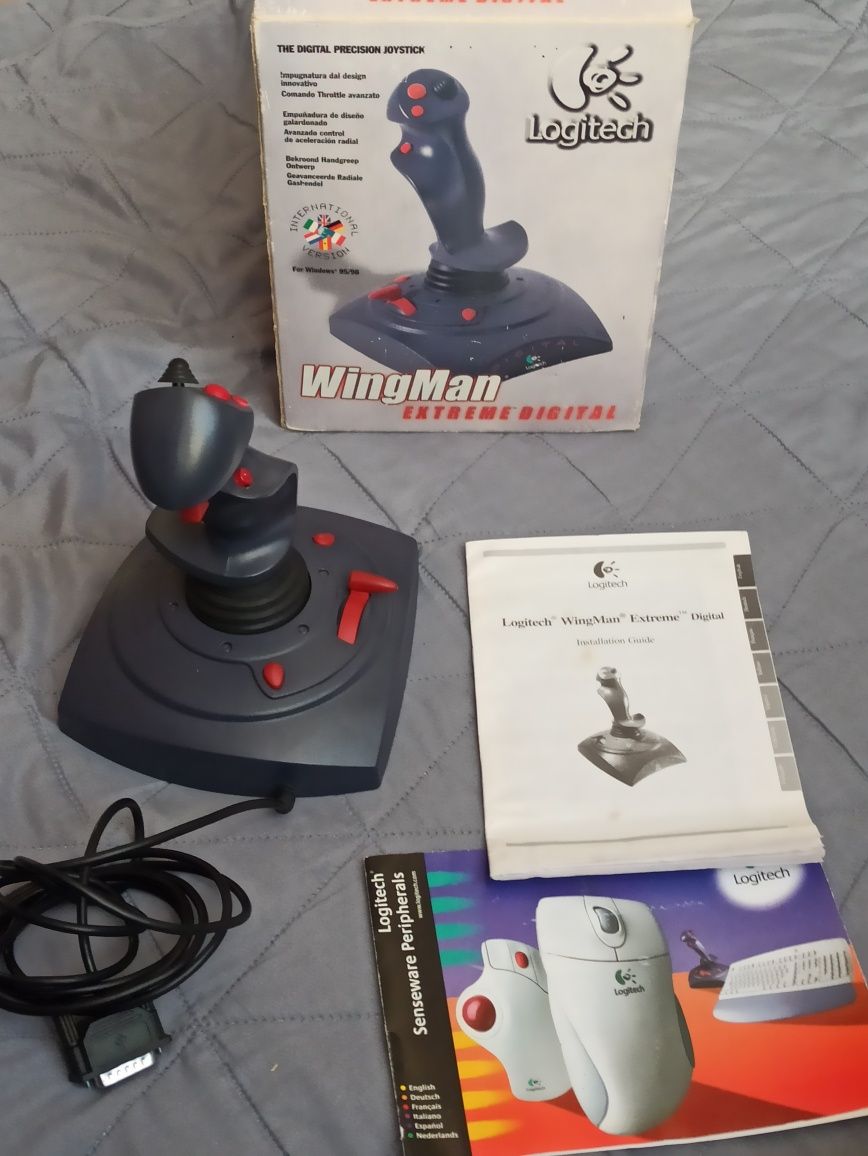 Joystick Logitech WingMan Extreme Digital retro PC stan bardzo dobry