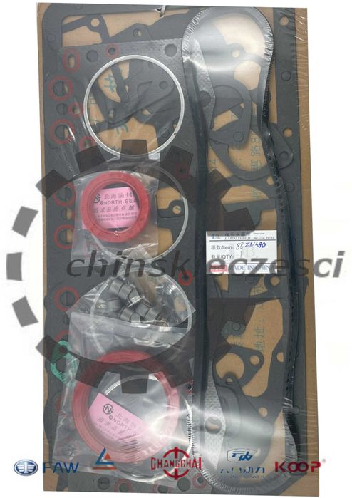 Zestaw uszczelek silnika Changchai ZN490 APS SCHMITD STROER WOLF ZL