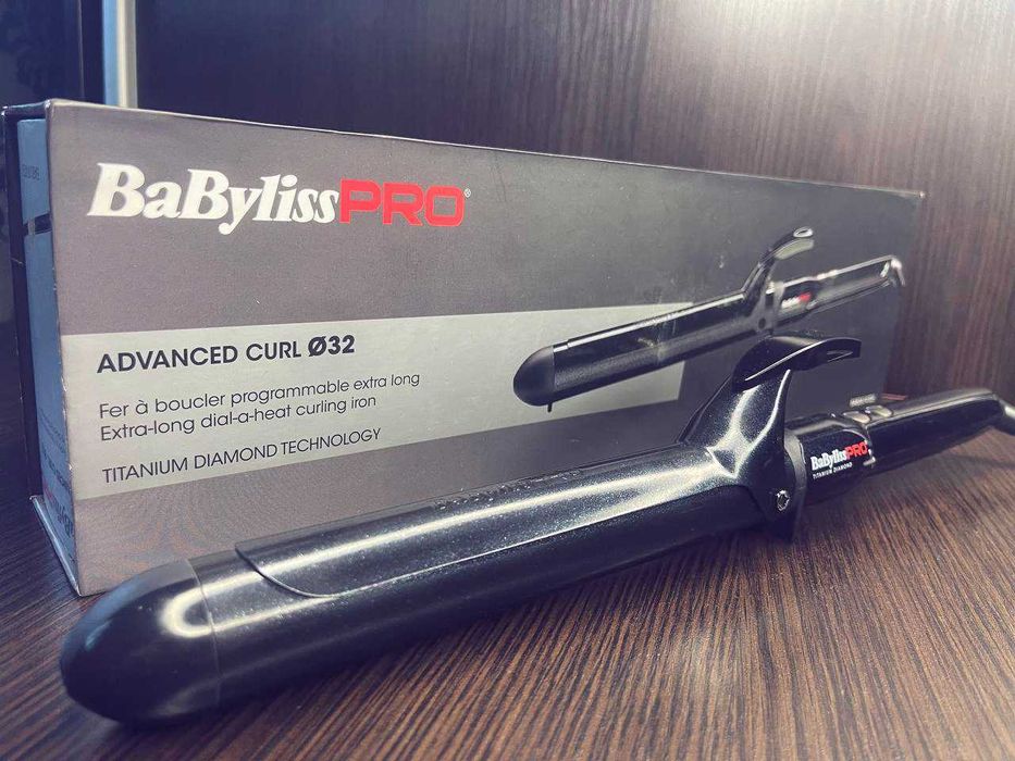 плойка babyliss pro titanium diamond 32мм