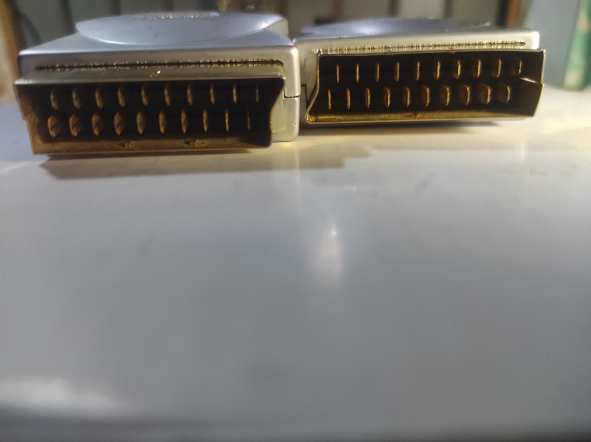 Кабель scart euro 0.75 m