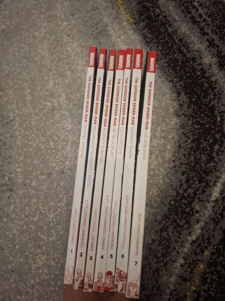 Superior spider man tomy 1-7 stan dbd