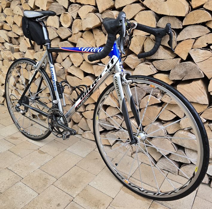 Wilier Triestina Lampre Campagnolo Record carbon tytan Mavic r55