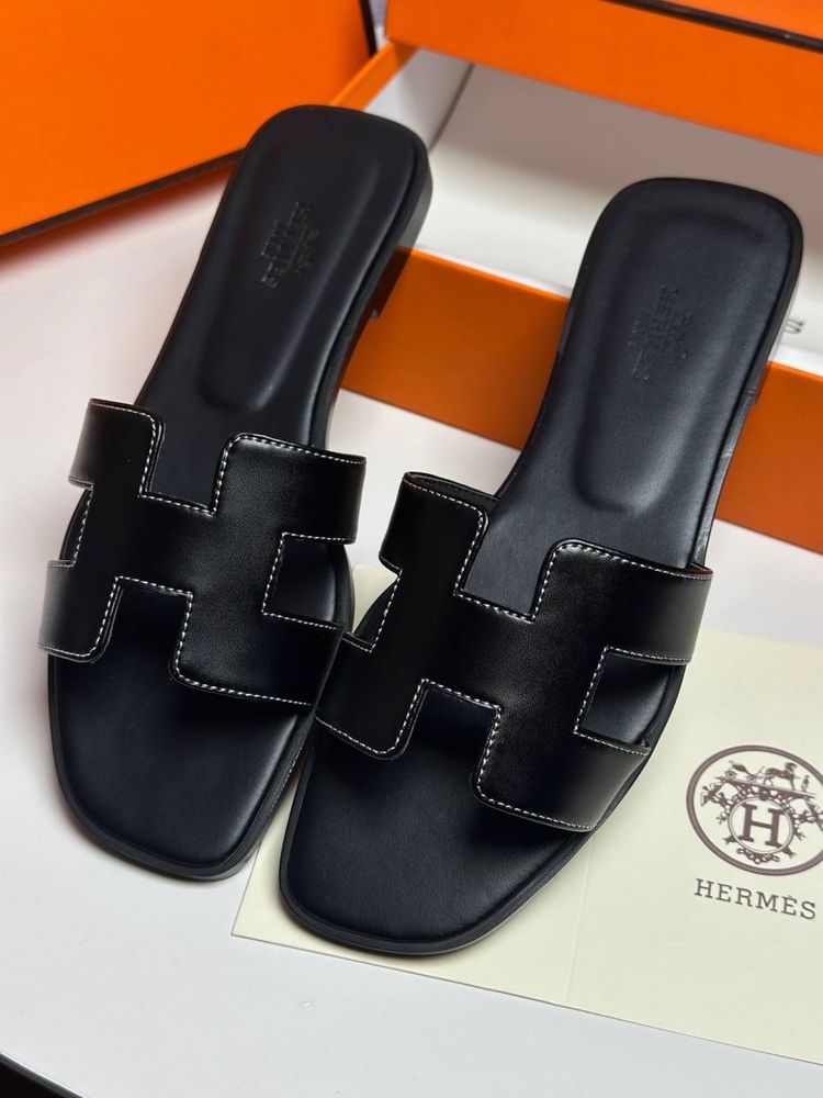 Шльопанці Hermes шльопки хермес шлепанцы шлепки гермес