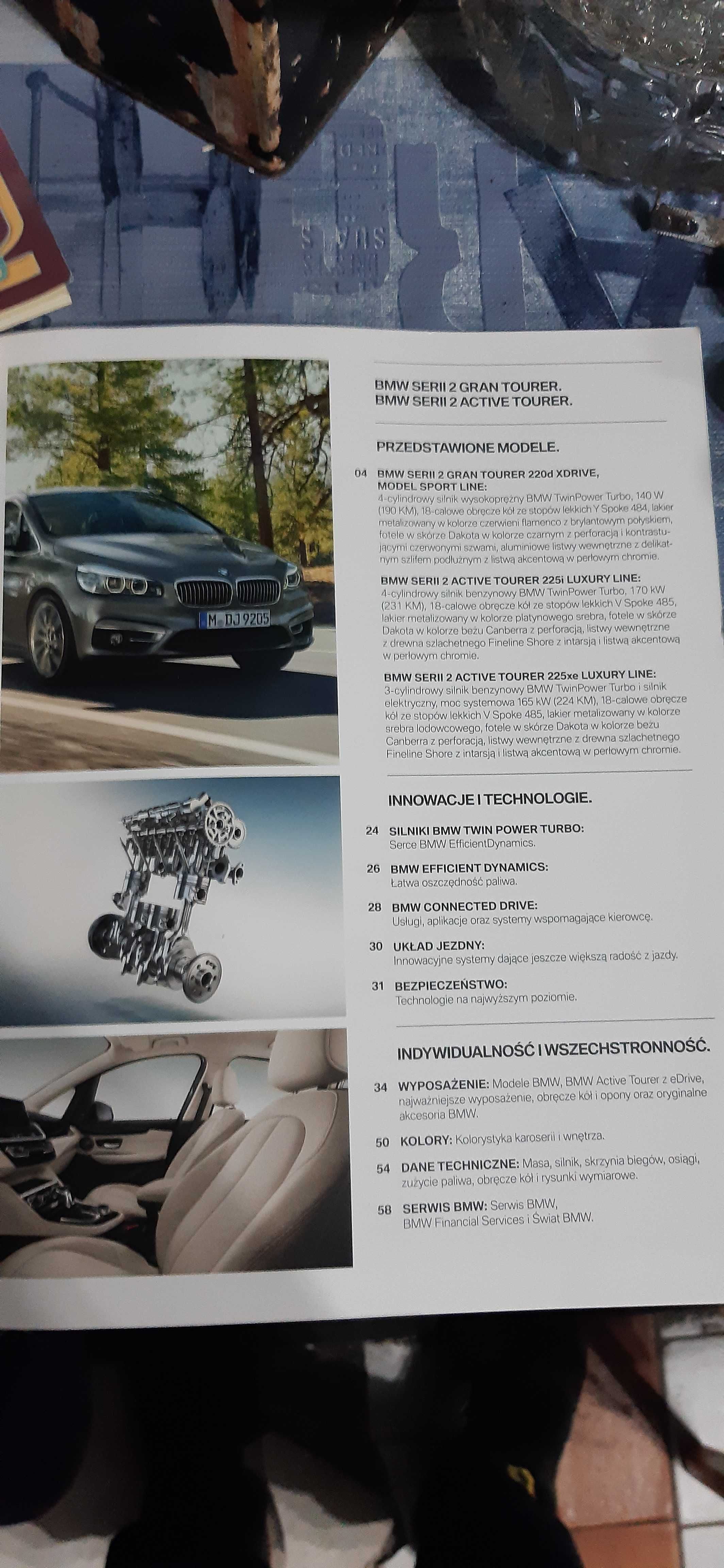 prospekt BMW Seria 2 dla kolekcjonerów