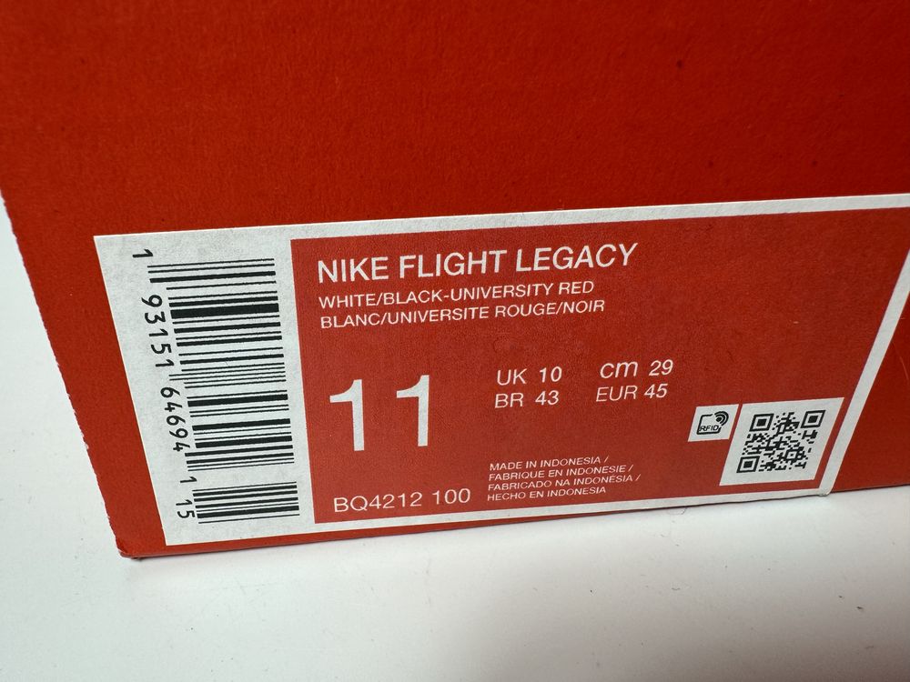 Nowe sneakersy meskie Nike Flight Legacy 45 buty outlet