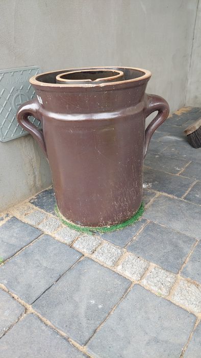 Beczka glinianka do kiszenia