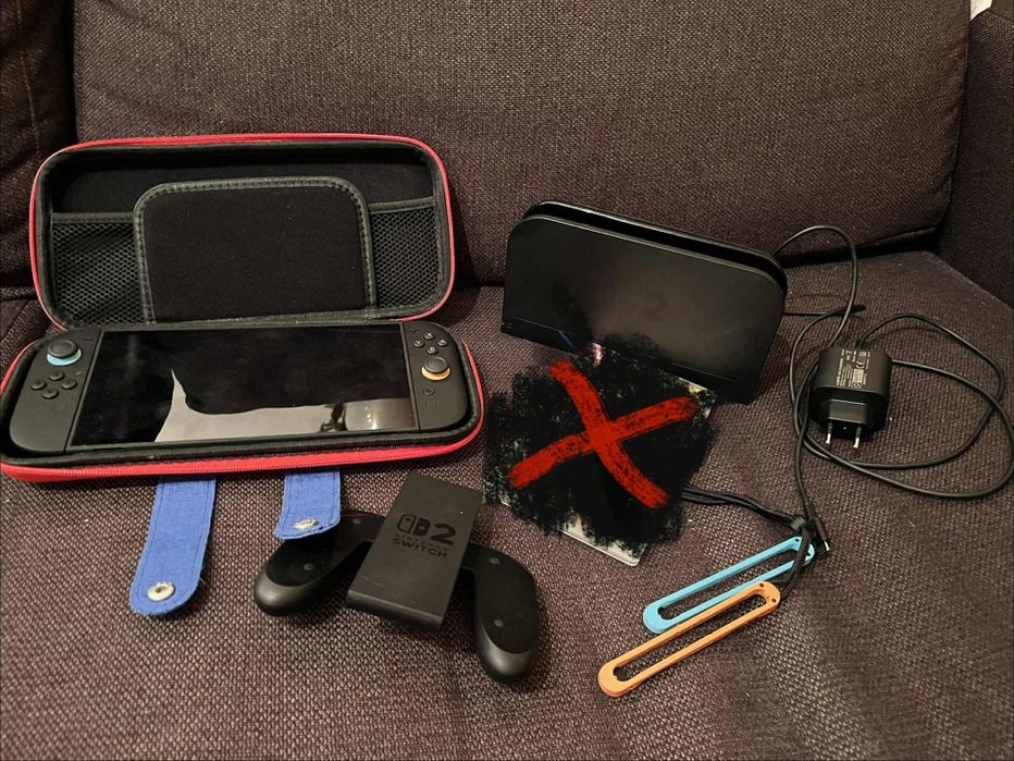 Nintendo switch 2 ZESTAW 12 gier+ Etui