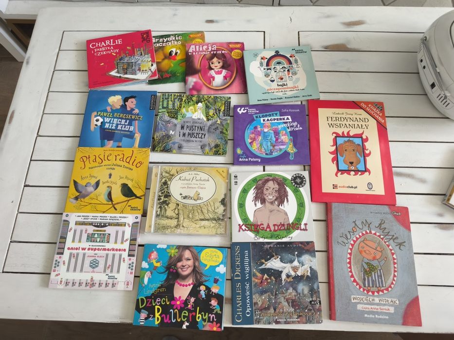 Zestaw audiobooków dla dzieci