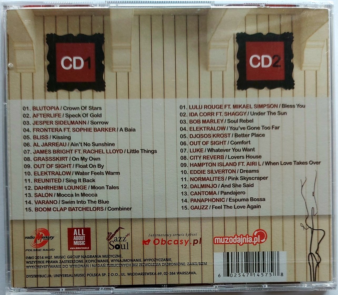 Lounge Music 2CD 2014r (Nowa) Bob Marley Shaggy