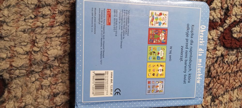 Książeczka dla maluszka zwierzęta.