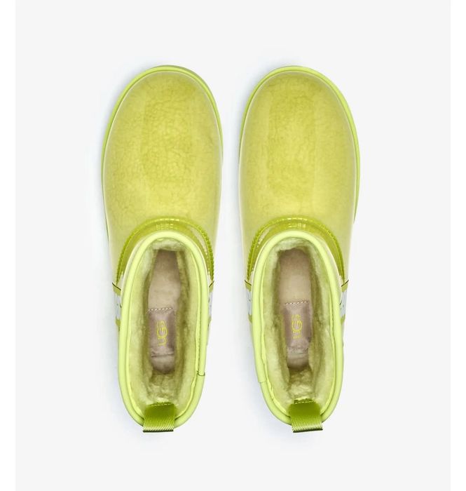 UGG classic  clear mini yellow