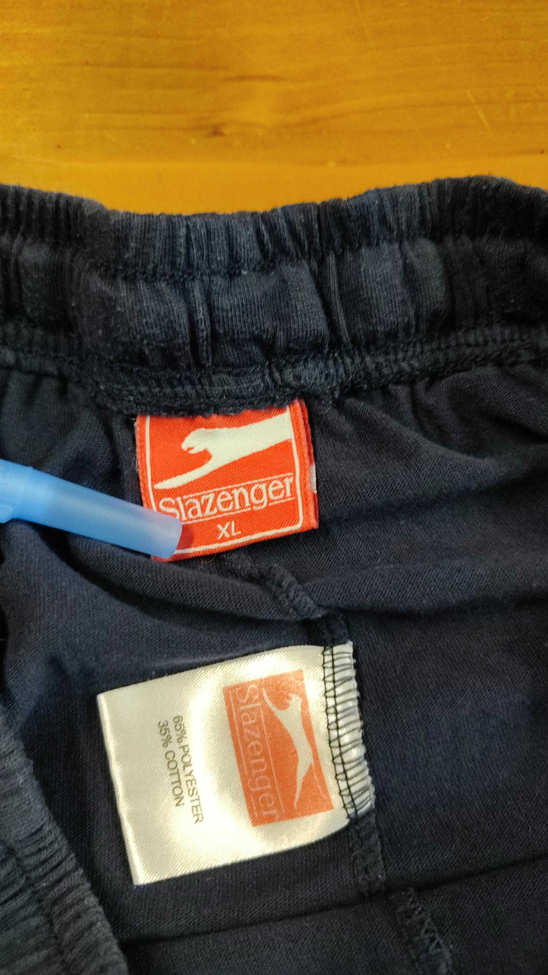 Spodenki granatowe dresowe Slazenger rozm XL