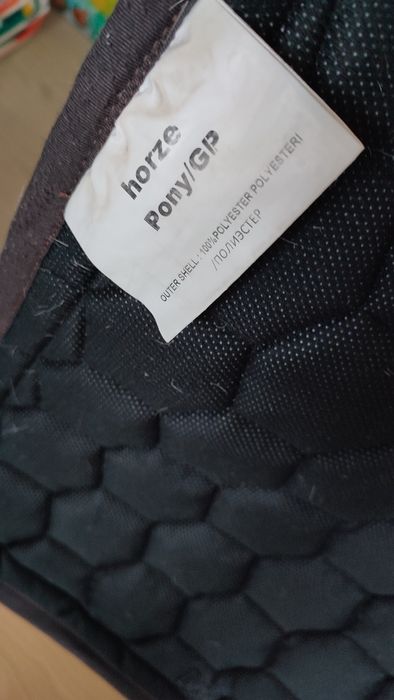 Czaprak Horze pony, ciemny fiolet/ czerń