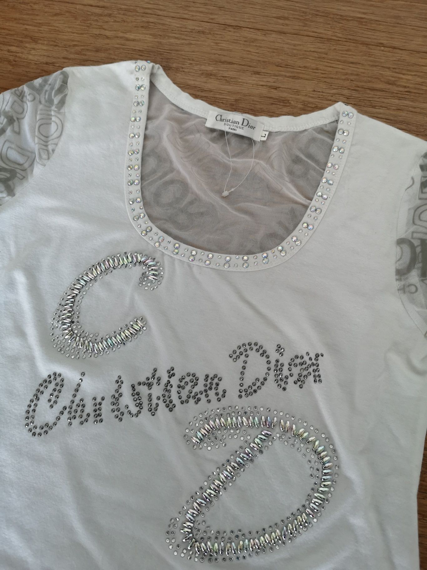 Koszulka Christian Dior bawełniana Nowa bez metki tshirt