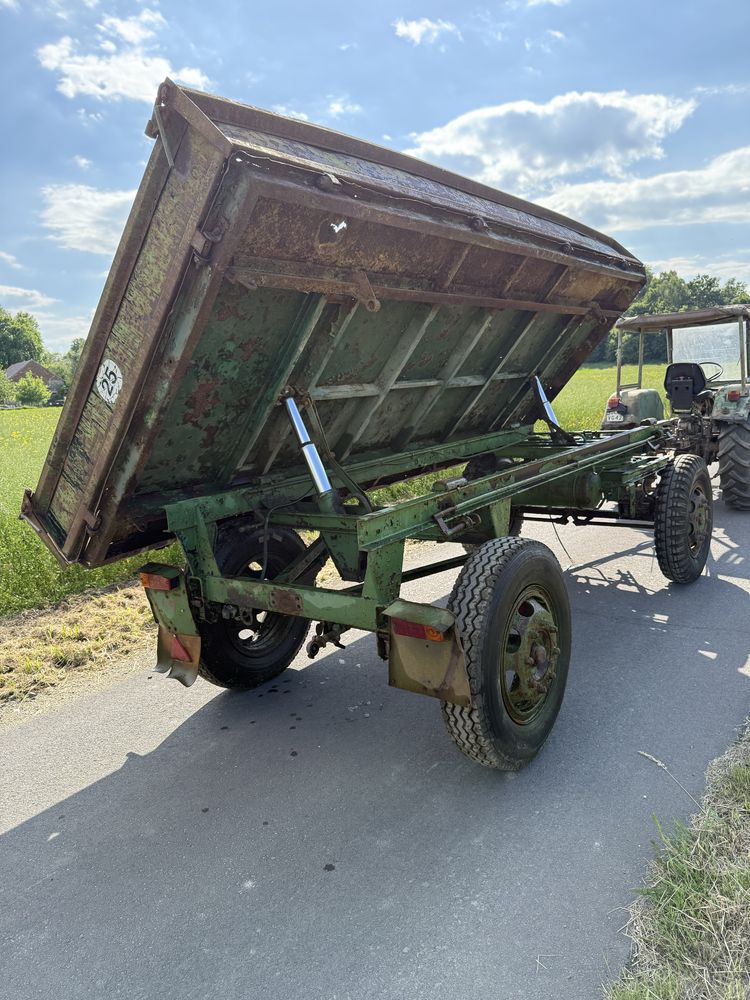 Przyczepa Rolnicza Wywrotka 6t Hl Hw 6011 Hk Thk 5