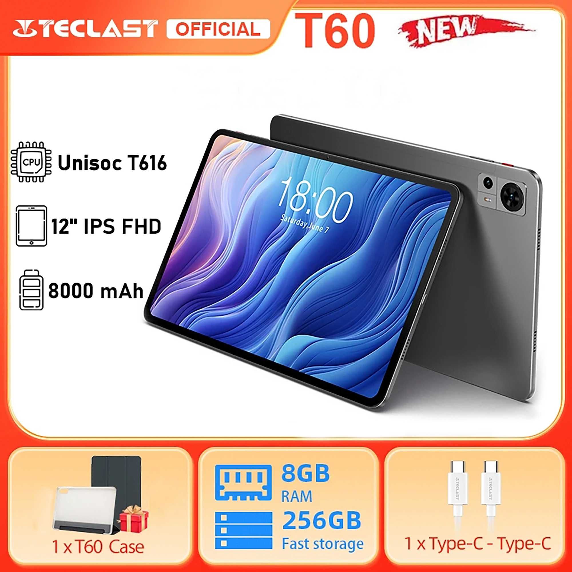 Teclast T60 8/256Gb LTE