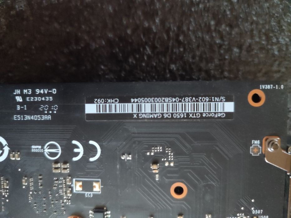 Видеокарта GeForce GTX 1650 GAMING X 4G. Торг