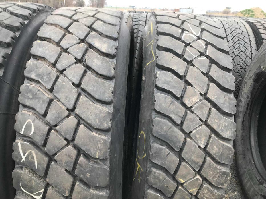 315/80R22.5 Opony napędowa TYP Goodyear budowlany 17-18 mm