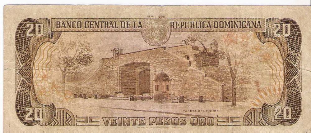 República dominicana - 20 Pesos Oro