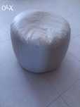 Poufe/puff em pele genuina