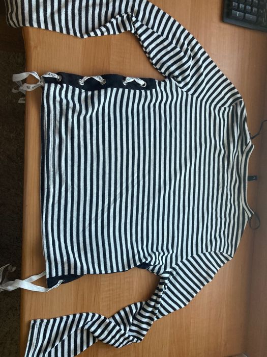 лонгслив в полоску