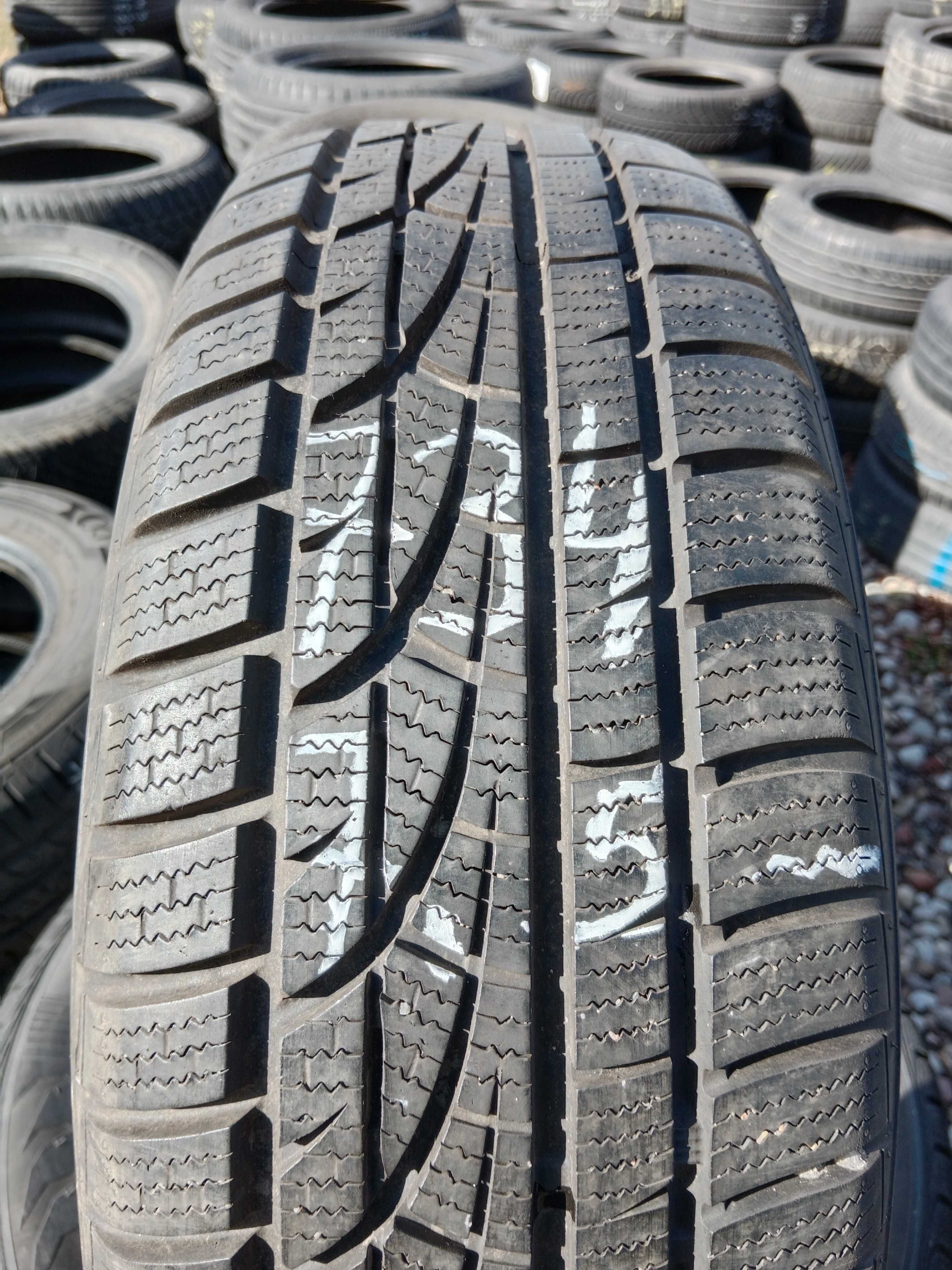 Opona używana zimowa 195/65R15 Hankook Winter i Cept Evo 1szr.