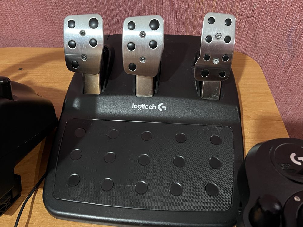 Руль Logitech g29 + КПП