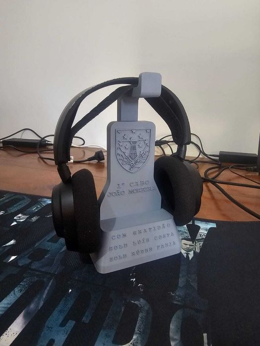 Suporte 3D para Headphones – Personalizável