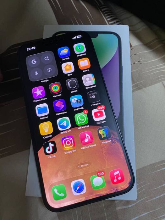 Apple 14-plus gb128 ak83%